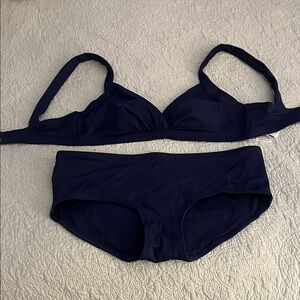 Navy Blue Boden Bikini Set